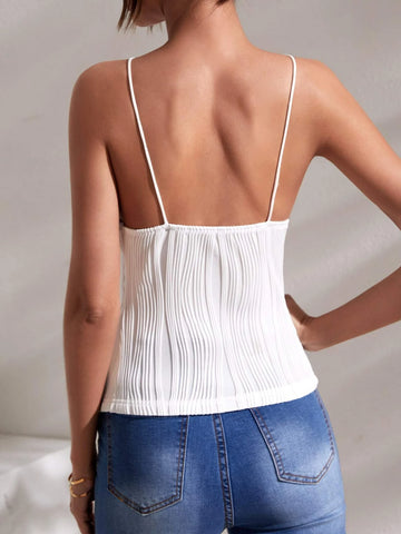 Solid Textured Cami Top Solid Textured Cami Top