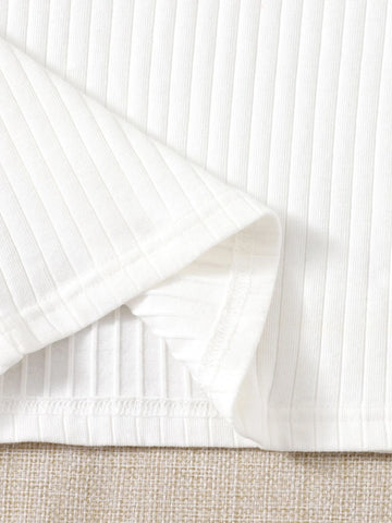 EZwear Solid Rib-knit Top EZwear Solid Rib-knit Top