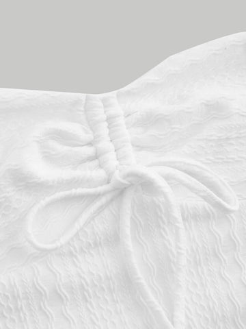 Solid Drawstring Halter Top Solid Drawstring Halter Top