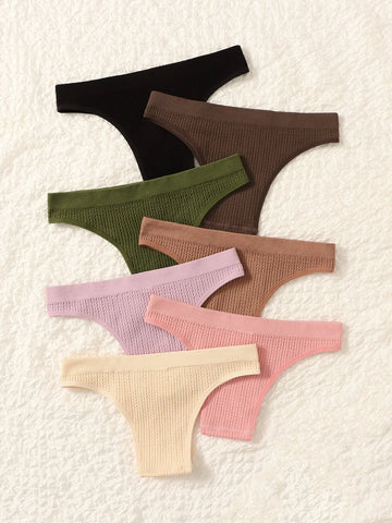 7pack Solid Seamless Panty 7pack Solid Seamless Panty