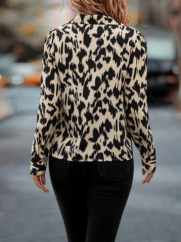 Allover Print Button Up Shirt Allover Print Button Up Shirt