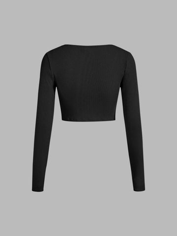 MOD Scoop Neck Seam Front Tee MOD Scoop Neck Seam Front Tee