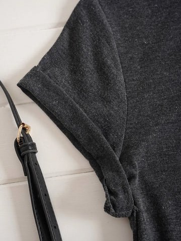 Cactus And Slogan Graphic Tee Cactus And Slogan Graphic Tee