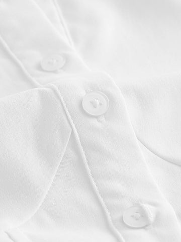 MOD Gigot Sleeve Button Front Shirt MOD Gigot Sleeve Button Front Shirt