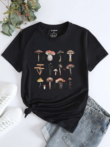 Mushroom Print Tee Mushroom Print Tee