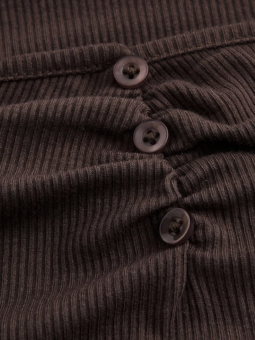 Sweetheart Neck Ruched Bust Flounce Sleeve Crop Tee Sweetheart Neck Ruched Bust Flounce Sleeve Crop Tee