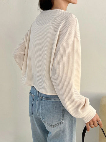 DAZY Tie Front Drop Shoulder Tee DAZY Tie Front Drop Shoulder Tee