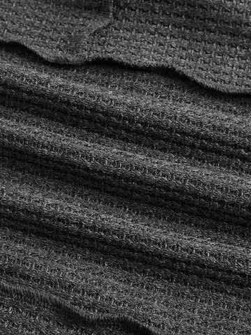 Press Crease Drop Shoulder Lettuce Trim Tee Press Crease Drop Shoulder Lettuce Trim Tee