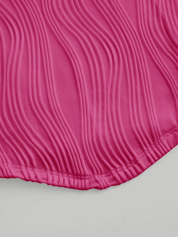 MOD Square Neck Asymmetrical Hem Crop Tee MOD Square Neck Asymmetrical Hem Crop Tee