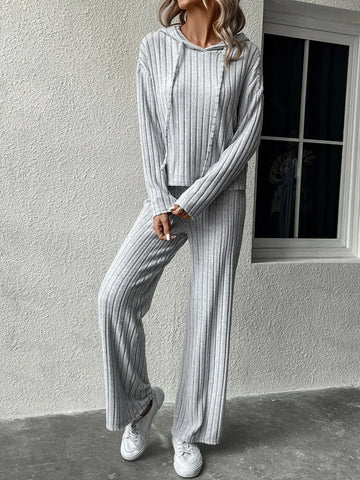 Unity Drop Shoulder Hoodie & Flare Leg Pants Unity Drop Shoulder Hoodie & Flare Leg Pants
