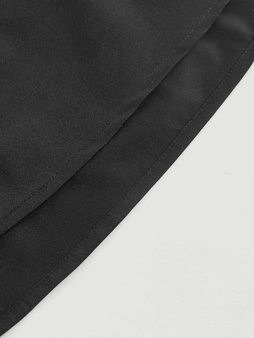 Solid Tie Shoulder Cami Dress Solid Tie Shoulder Cami Dress