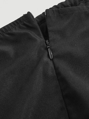 Solid Tie Shoulder Cami Dress Solid Tie Shoulder Cami Dress