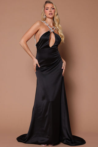 Sofia Satin Gown