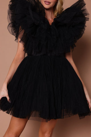 Delaney Tulle Mini Dress