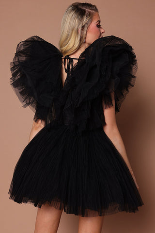 Delaney Tulle Mini Dress