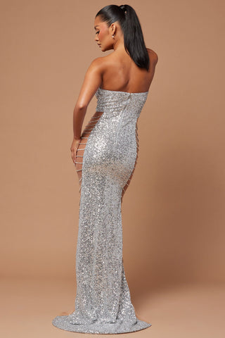 Emme Sequin Embellished Gown