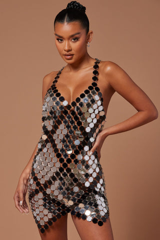 Alira Mirror Mini Dress