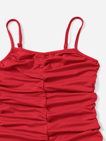 Teen Girls Ruched Cami Dress