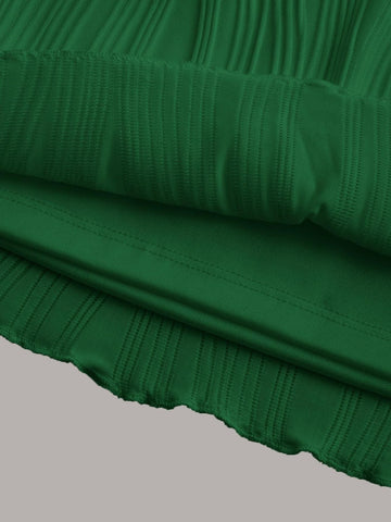 Twist Front Asymmetrical Hem Crop Tube Top & Bodycon Skirt