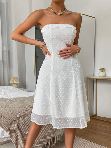 Swiss Dot Tube Dress