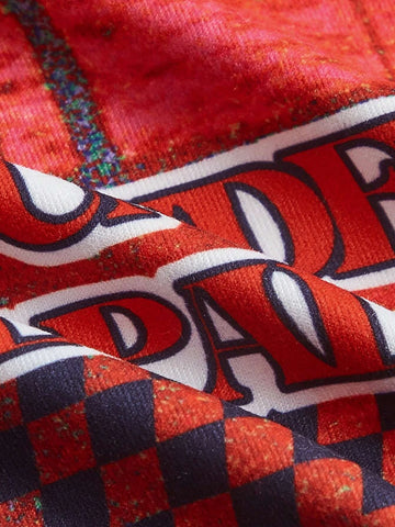 ICON Letter Graphic Raglan Sleeve Crop Tee