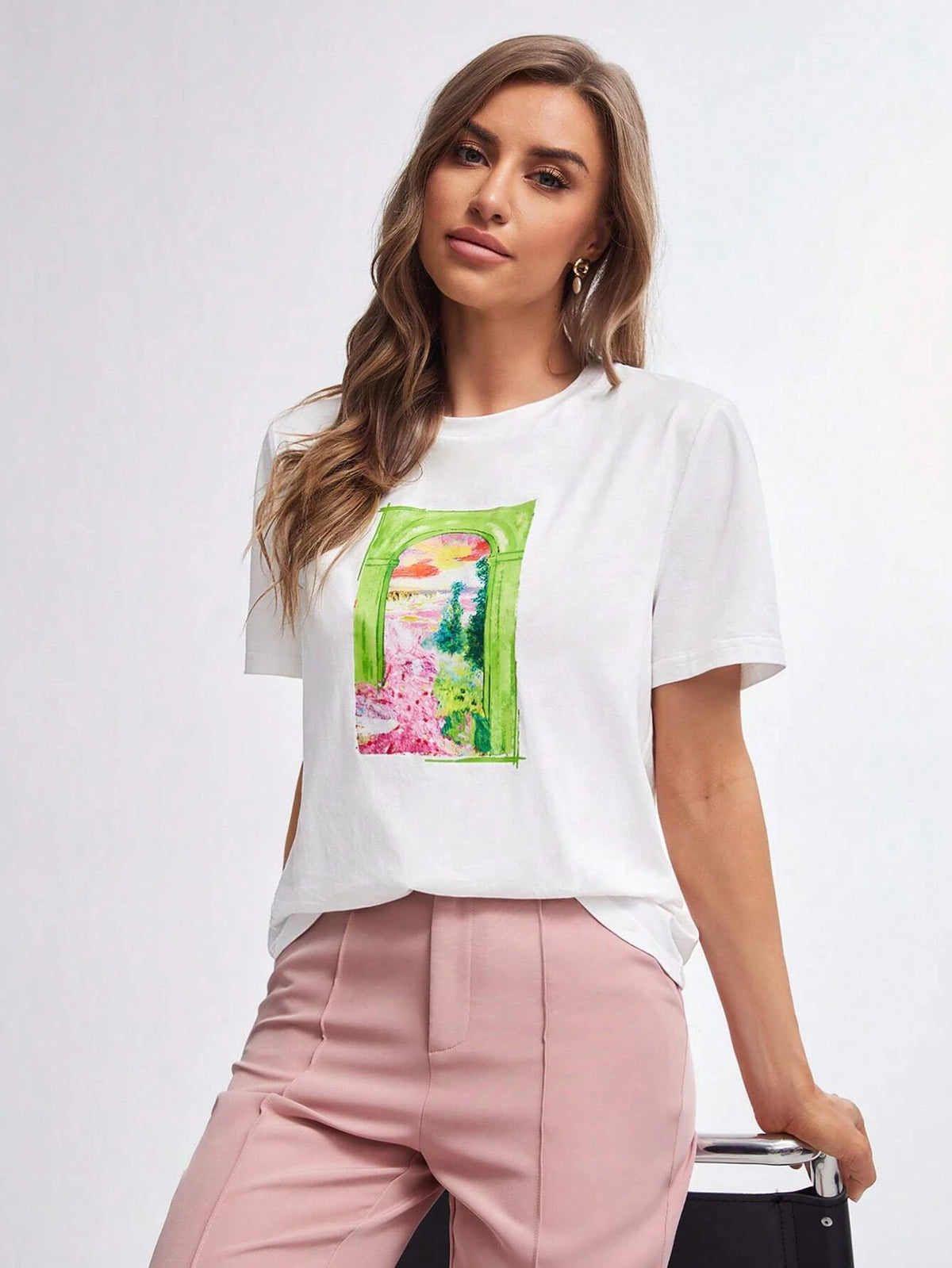 BIZwear Graphic Print Tee