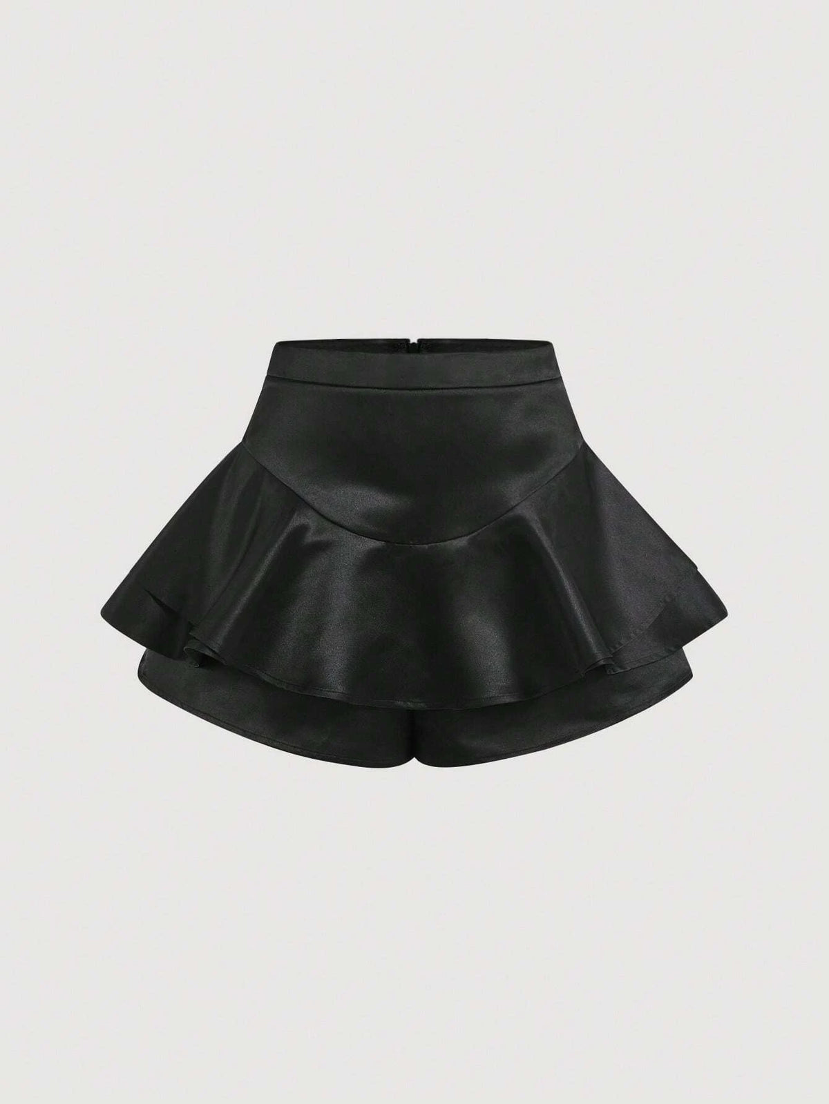 MOD Ruffle Trim Layer Hem Skort