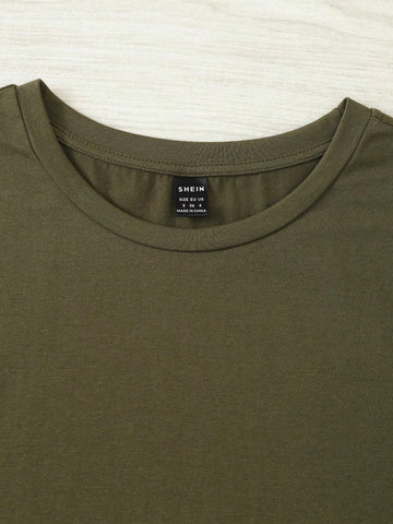 EMERY ROSE Slogan Graphic Tee