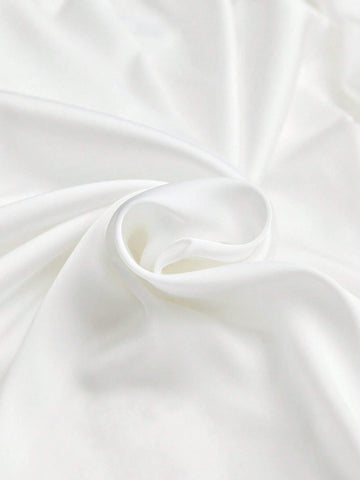 Solid Button Front Shirt