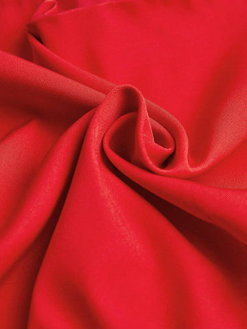 BIZwear Solid Split Hem Skirt