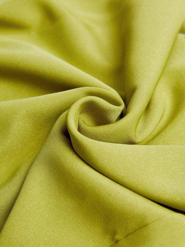 BIZwear Solid Split Hem Skirt