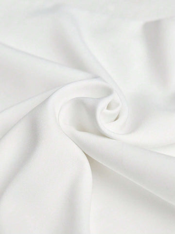 BIZwear Split Hem Solid Skirt