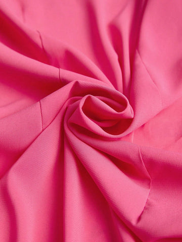 Solid Button Front Shirt