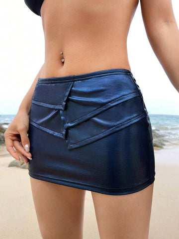 ICON Solid Bodycon Skirt