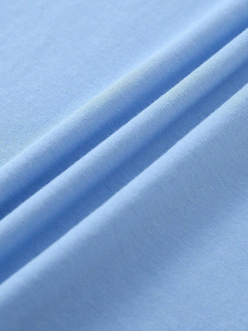 Floral & Butterfly Print Drop Shoulder Tee