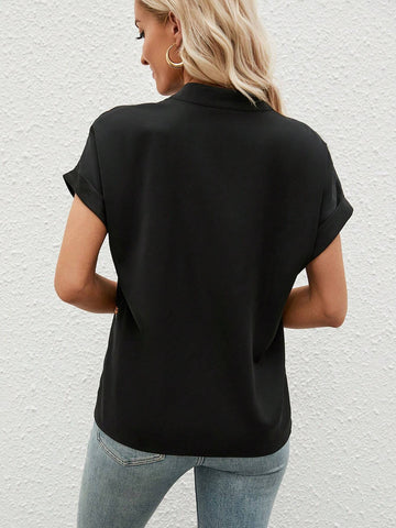 Leopard Print Batwing Sleeve Blouse