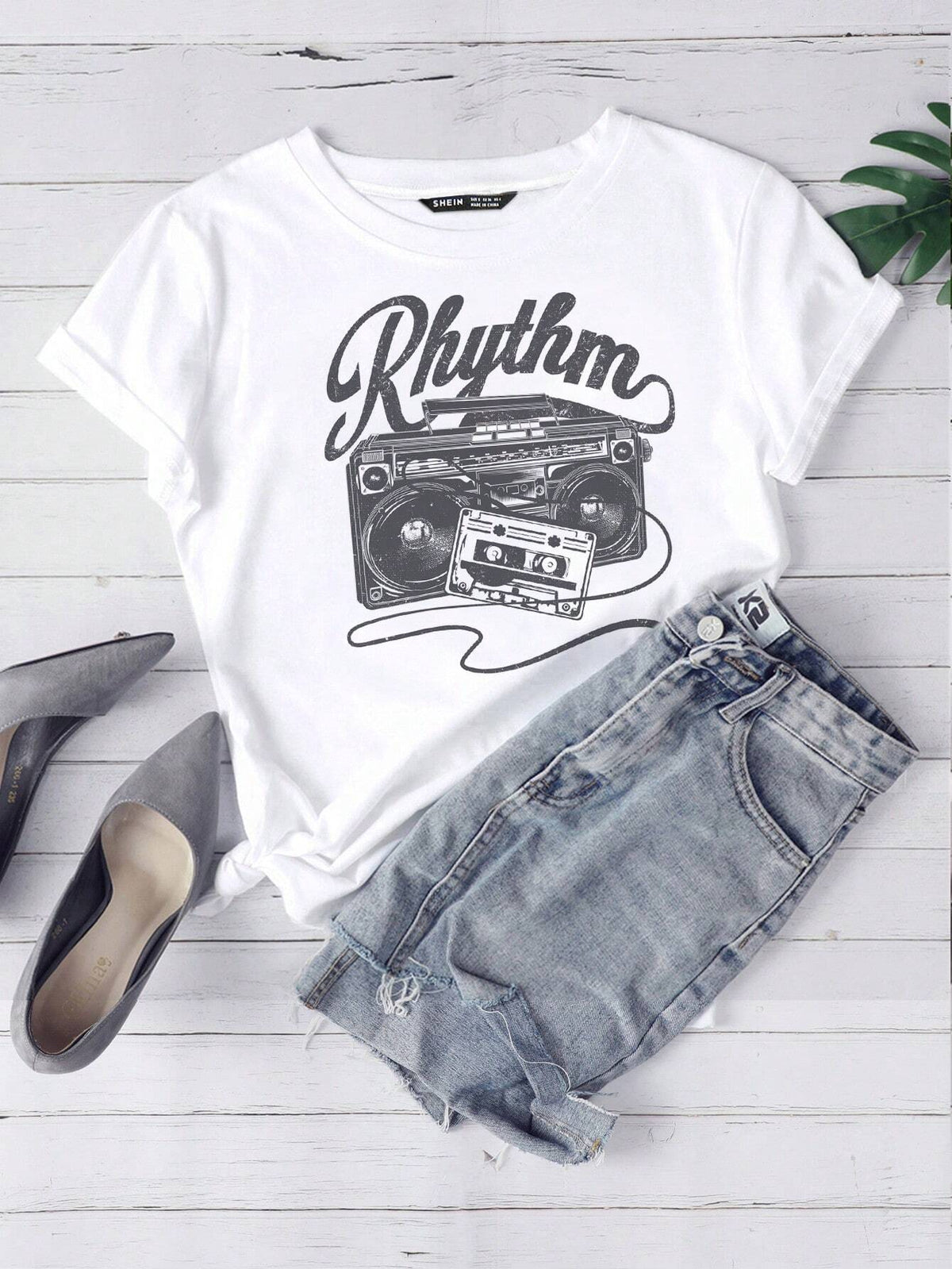 Unity Radio & Letter Graphic Tee