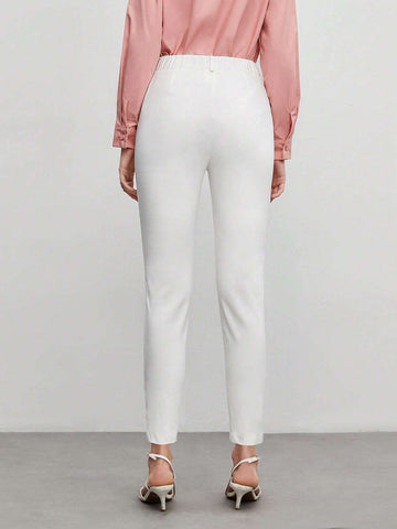 BIZwear Solid Slant Pocket Pants