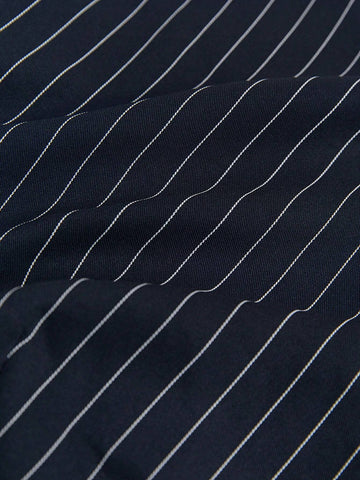 BIZwear Striped Print Slant Pocket Shorts