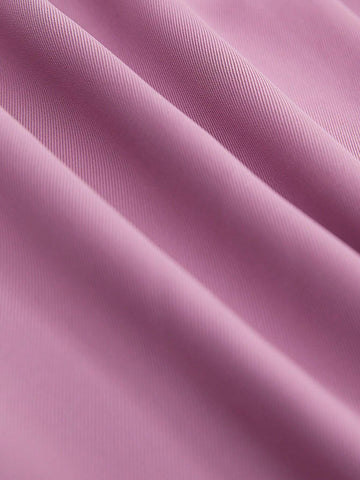 BIZwear Fold Pleated Detail Wide Leg Pants