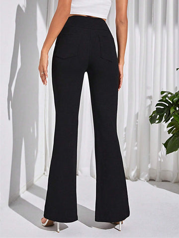 Tall High Waist Flare Leg Pants