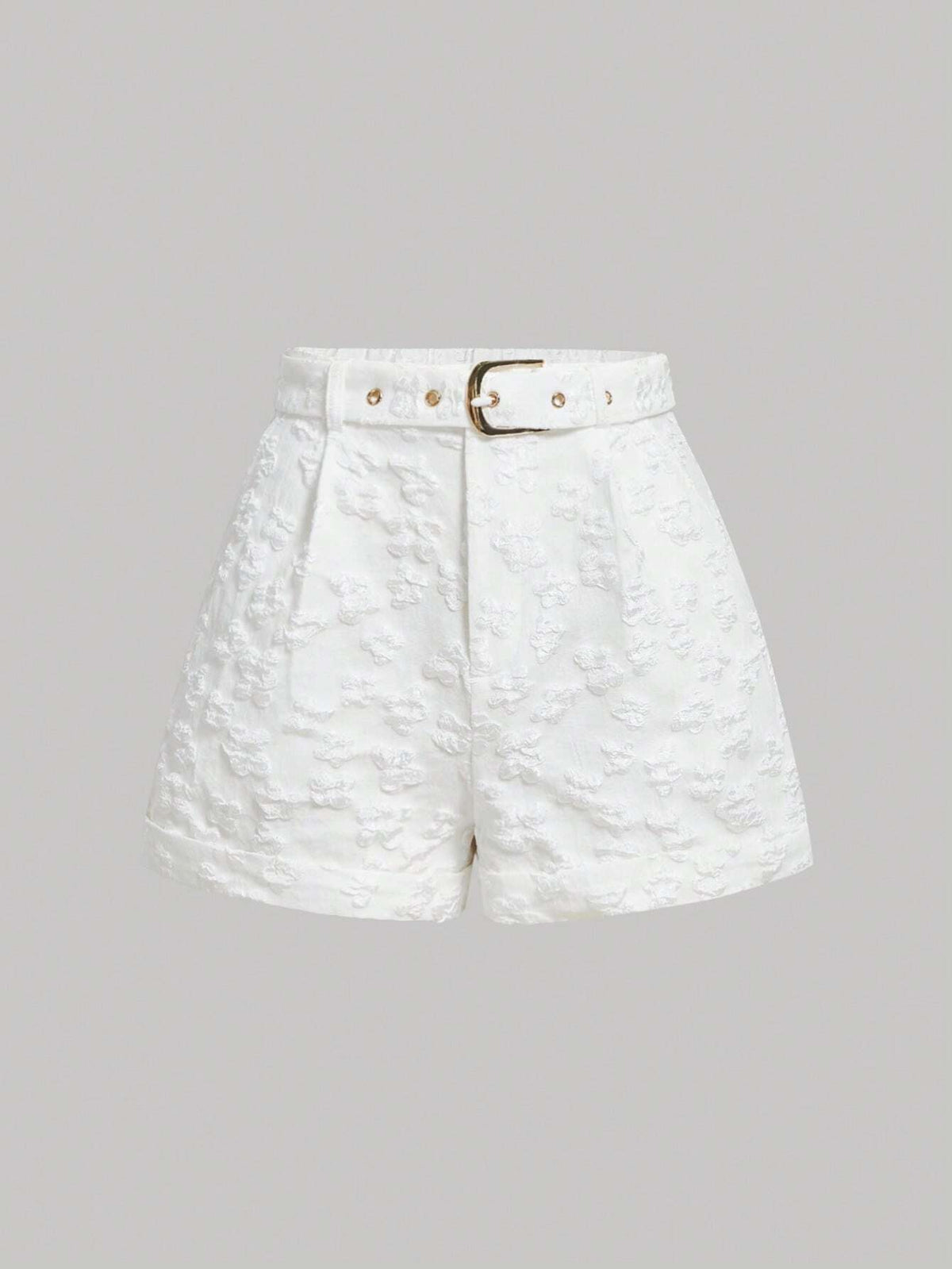 MOD Jacquard Belted Shorts