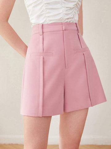 MOTF PREMIUM WIDE DRESSY SHORTS WITHOUT BELT
