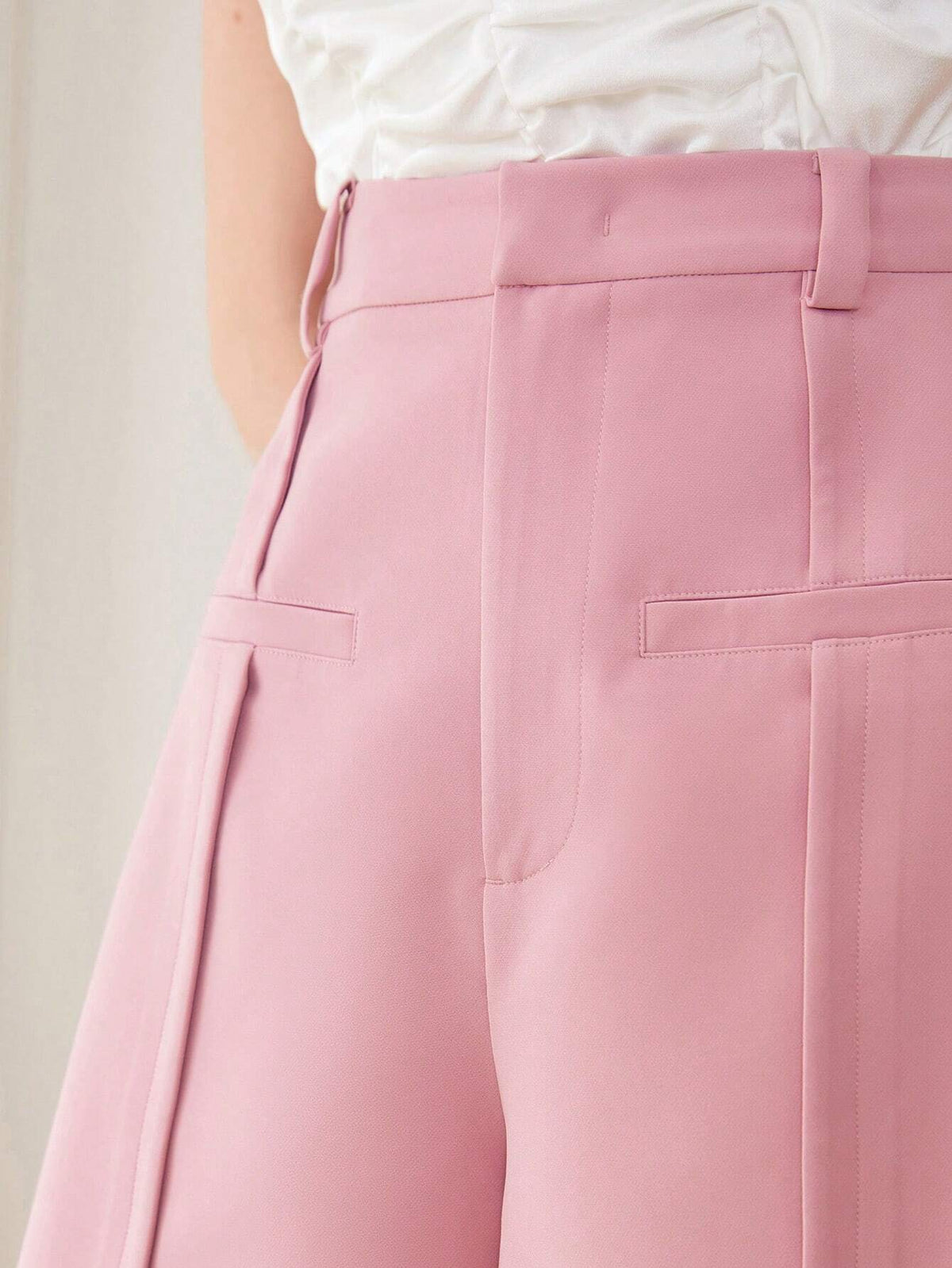 MOTF PREMIUM WIDE DRESSY SHORTS WITHOUT BELT