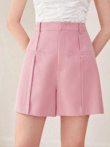 MOTF PREMIUM WIDE DRESSY SHORTS WITHOUT BELT
