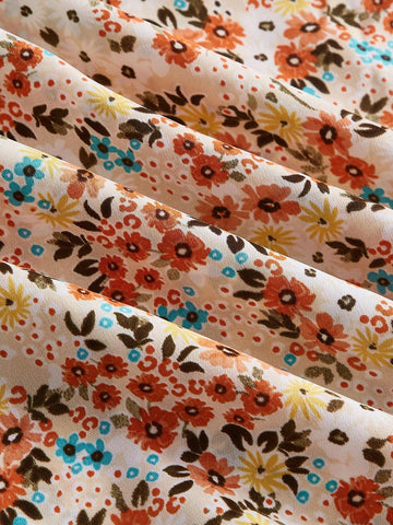 Ditsy Floral Print Cami Top & Skirt