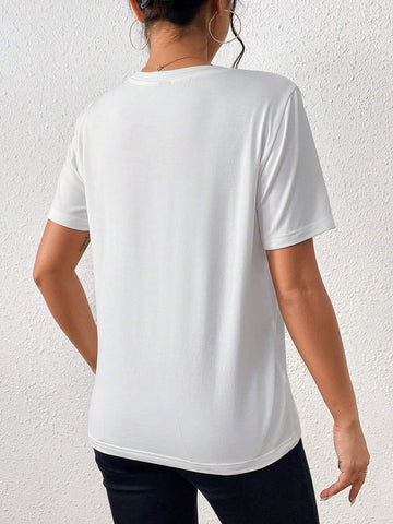 Unity Figure & Slogan Graphic Tee