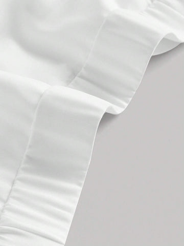 MOD Layer Hem Solid Skirt