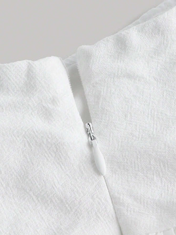 MOD Ruffle Trim Wide Leg Shorts