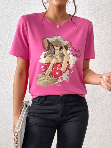 Unity Figure & Slogan Graphic Tee